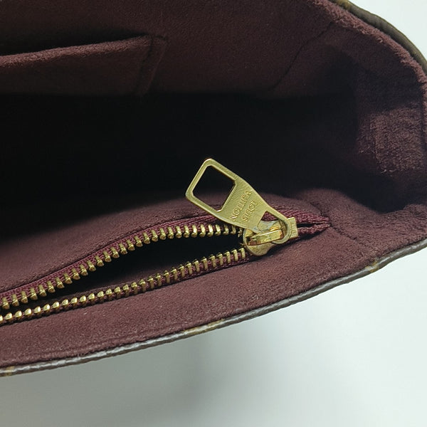 SAINT PLACIDE Monogram Coated Canvas Brown