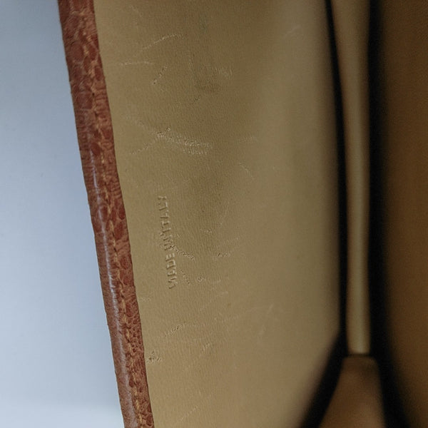Calfskin Shoulder Bag Brown