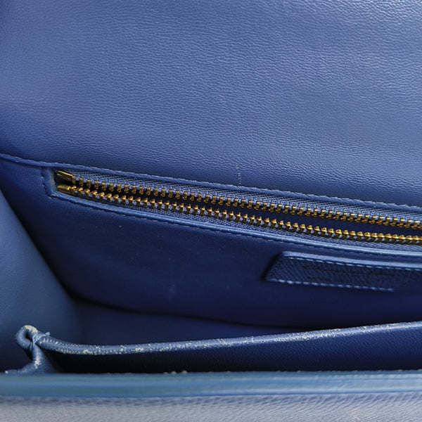 30 Montaigne Calfskin Blue