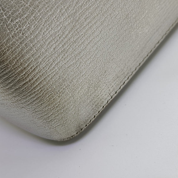 Gancino Calfskin Silver