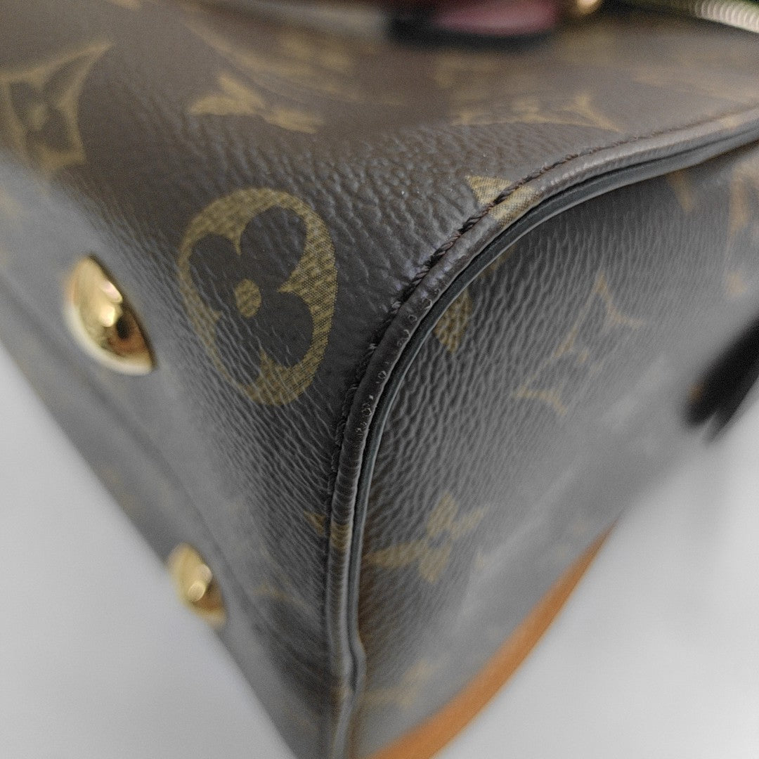 TUILERIES Monogram Coated Canvas Brown