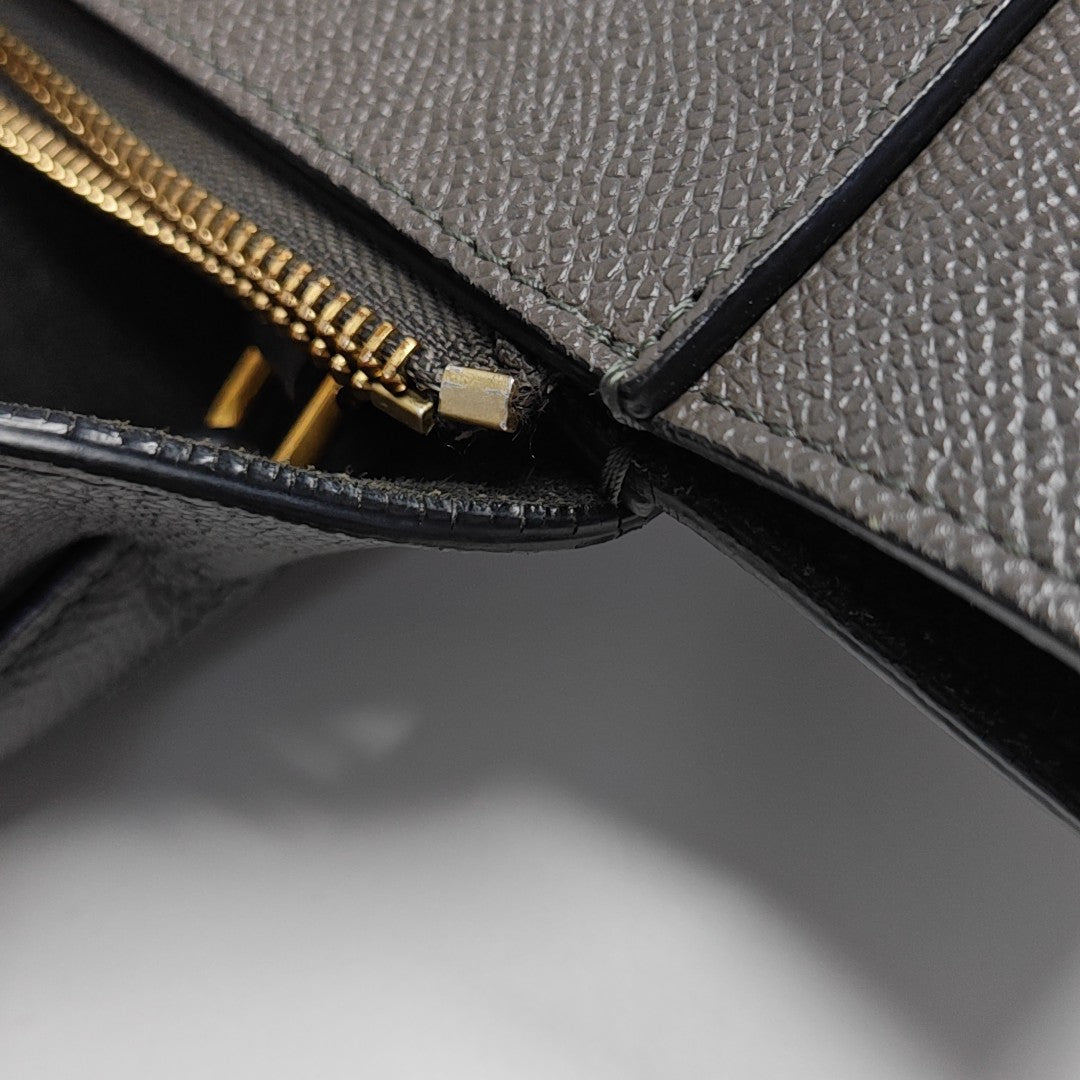 BELT Nano Calfskin Gray
