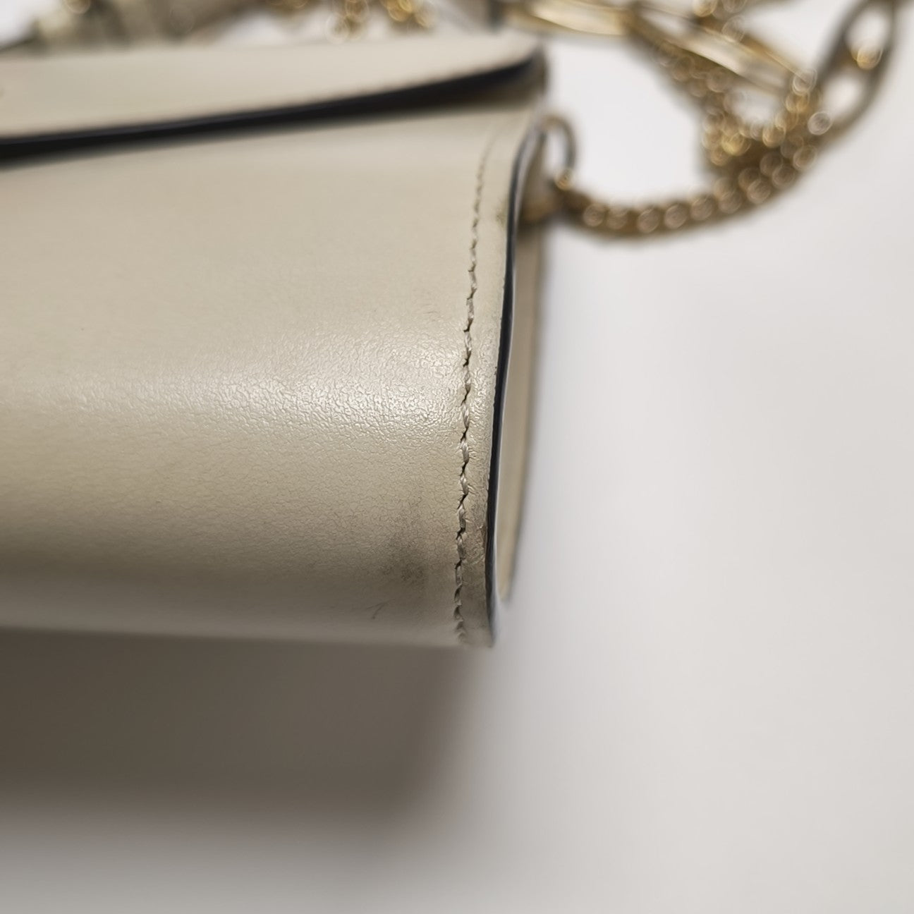 Zumi Small Calfskin White
