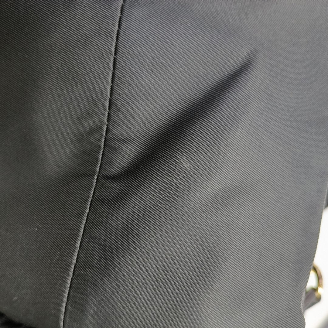 The Rucksack Nylon Black
