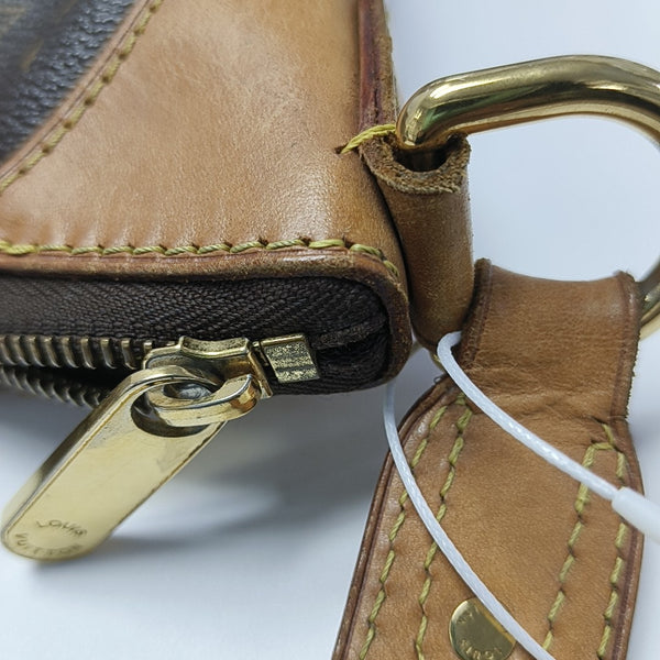 GALLIERA Monogram Coated Canvas Brown