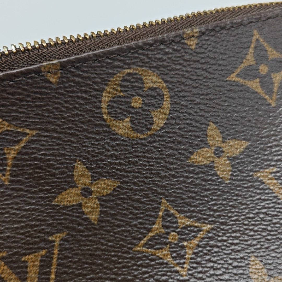 ACCESSOIRES Mini Monogram Coated Canvas Brown
