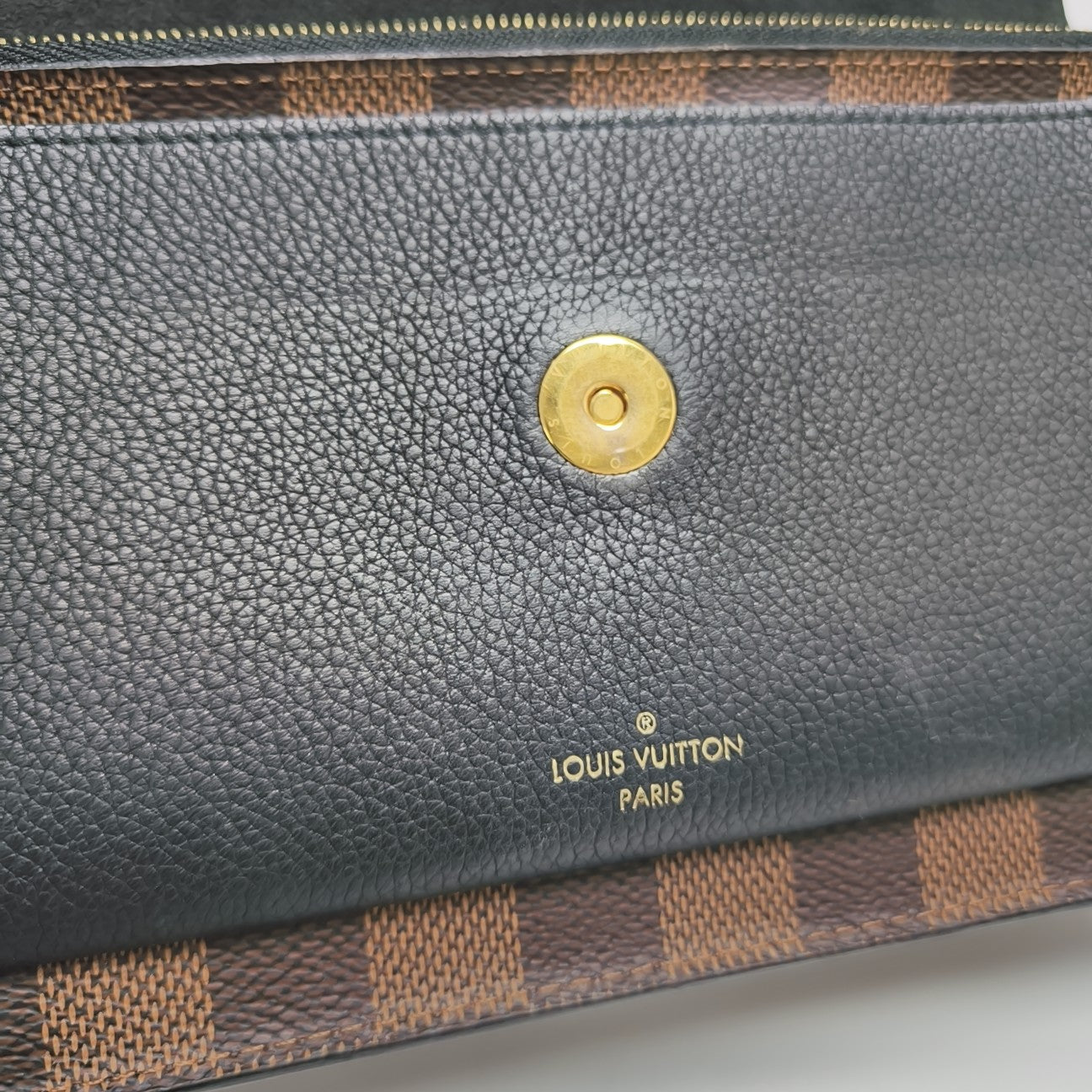 VAVIN Damier Ebene Coated Canvas Brown