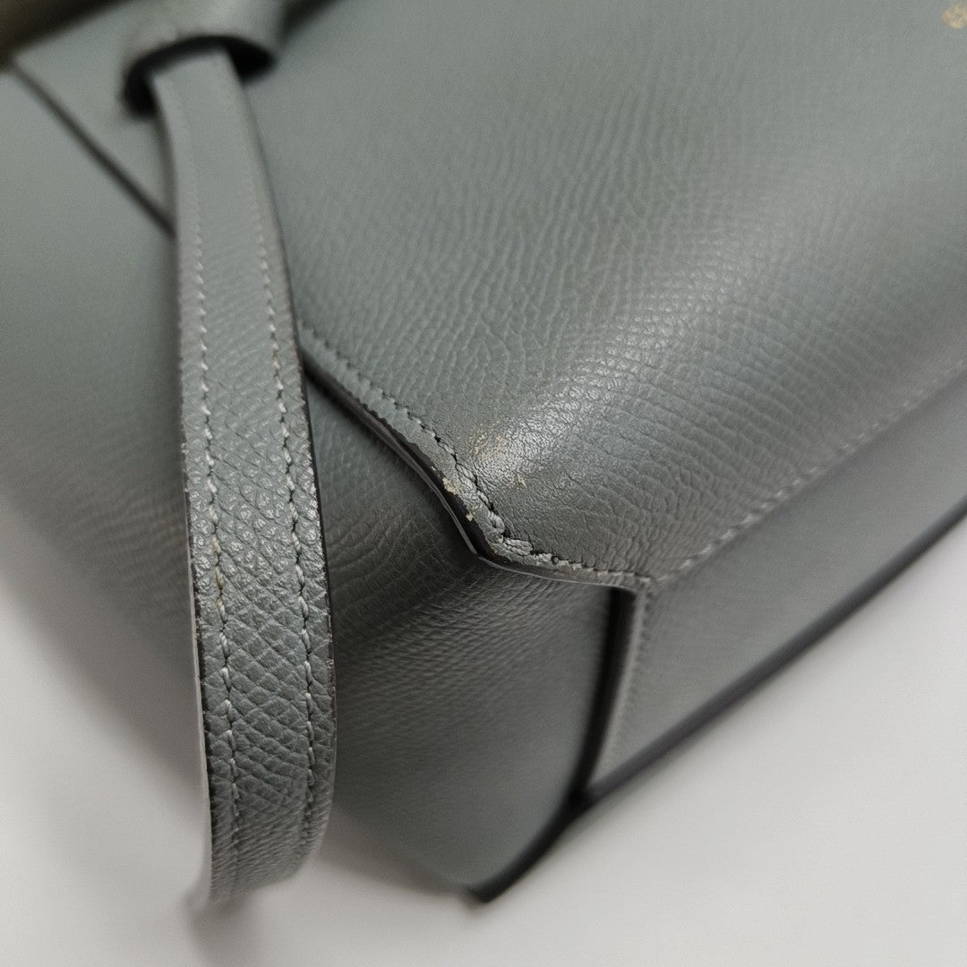 BELT Nano Calfskin Blue