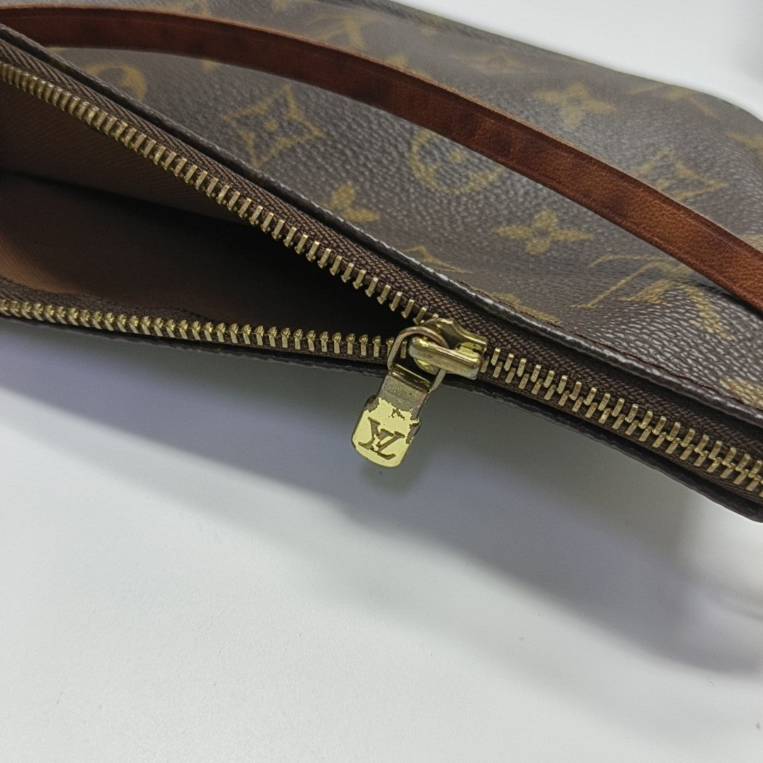 ACCESSOIRES Monogram Coated Canvas Brown