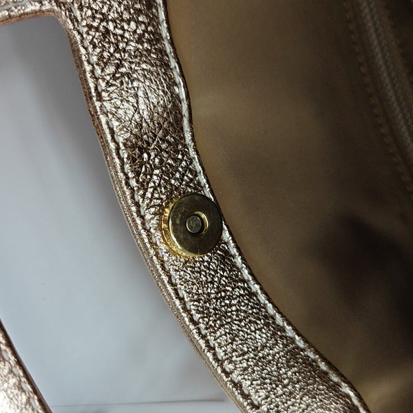 Special Material Top Handle Bag Pink