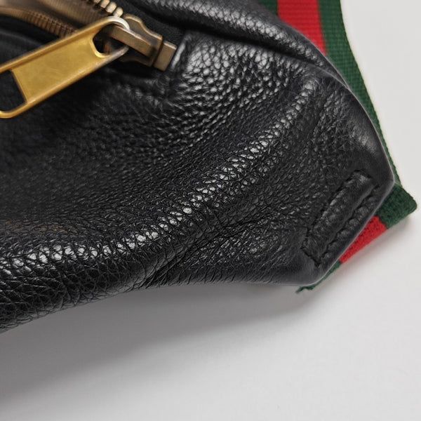 Print Large Calfskin Black