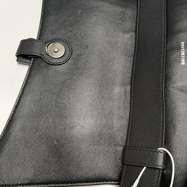 Downtown Medium Calfskin Black