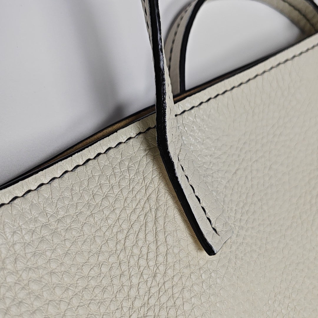 Calfskin Tote Bag White