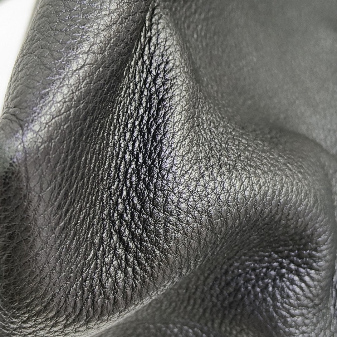 Vitello Phenix Camera Bag Saffiano Calfskin Black