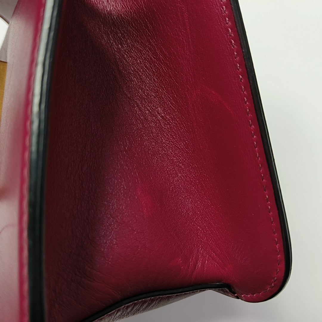 Vsling Small Calfskin Red