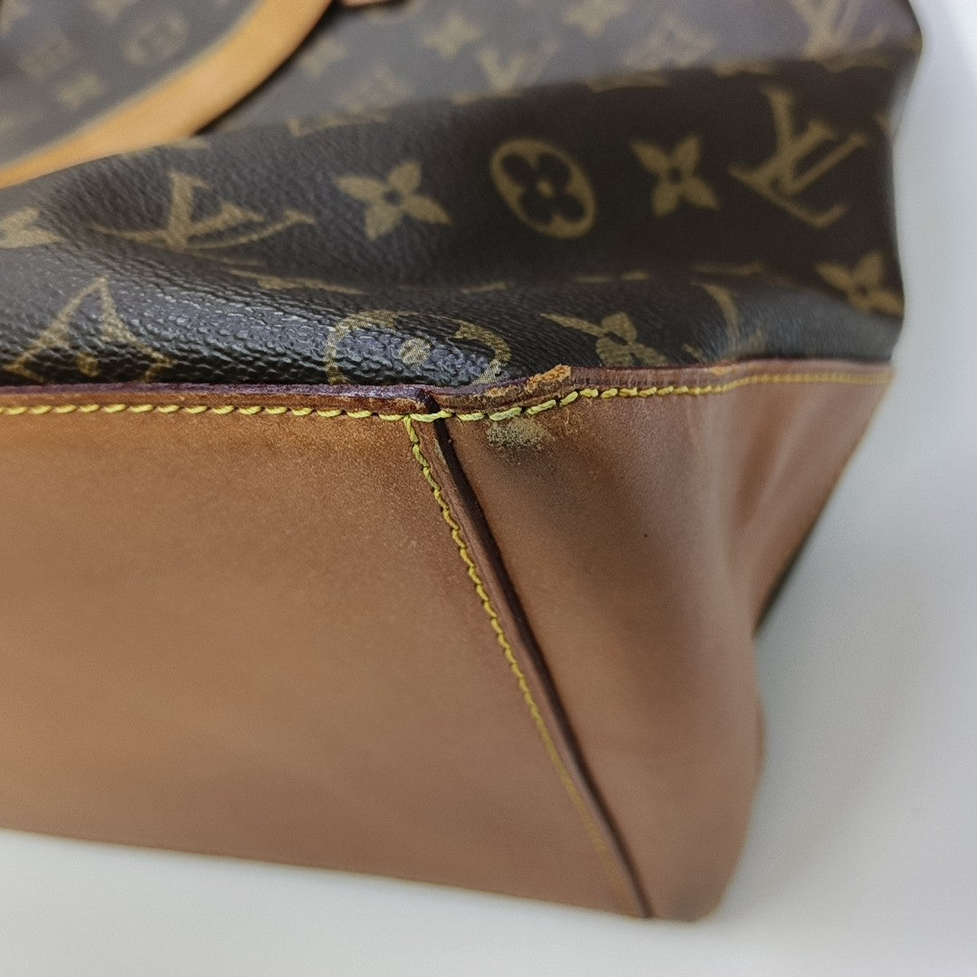 PIANO Monogram Coated Canvas Brown