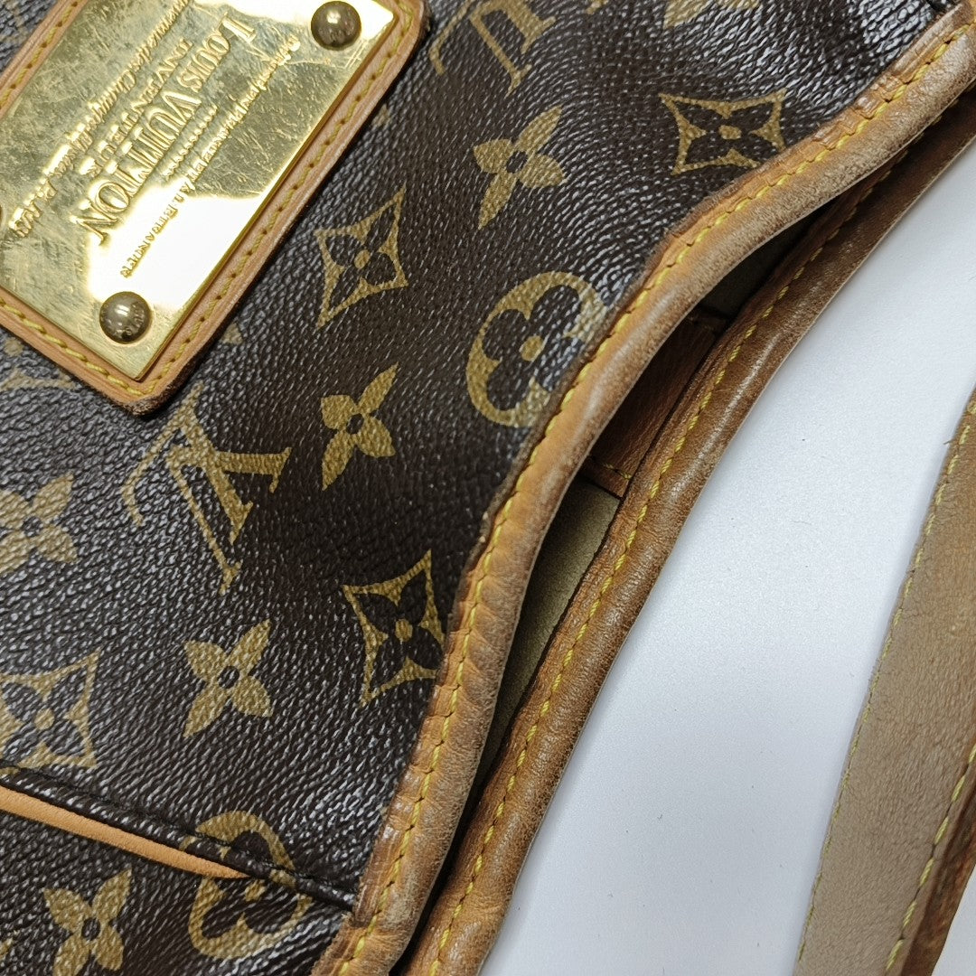 GALLIERA GM Monogram Coated Canvas Brown