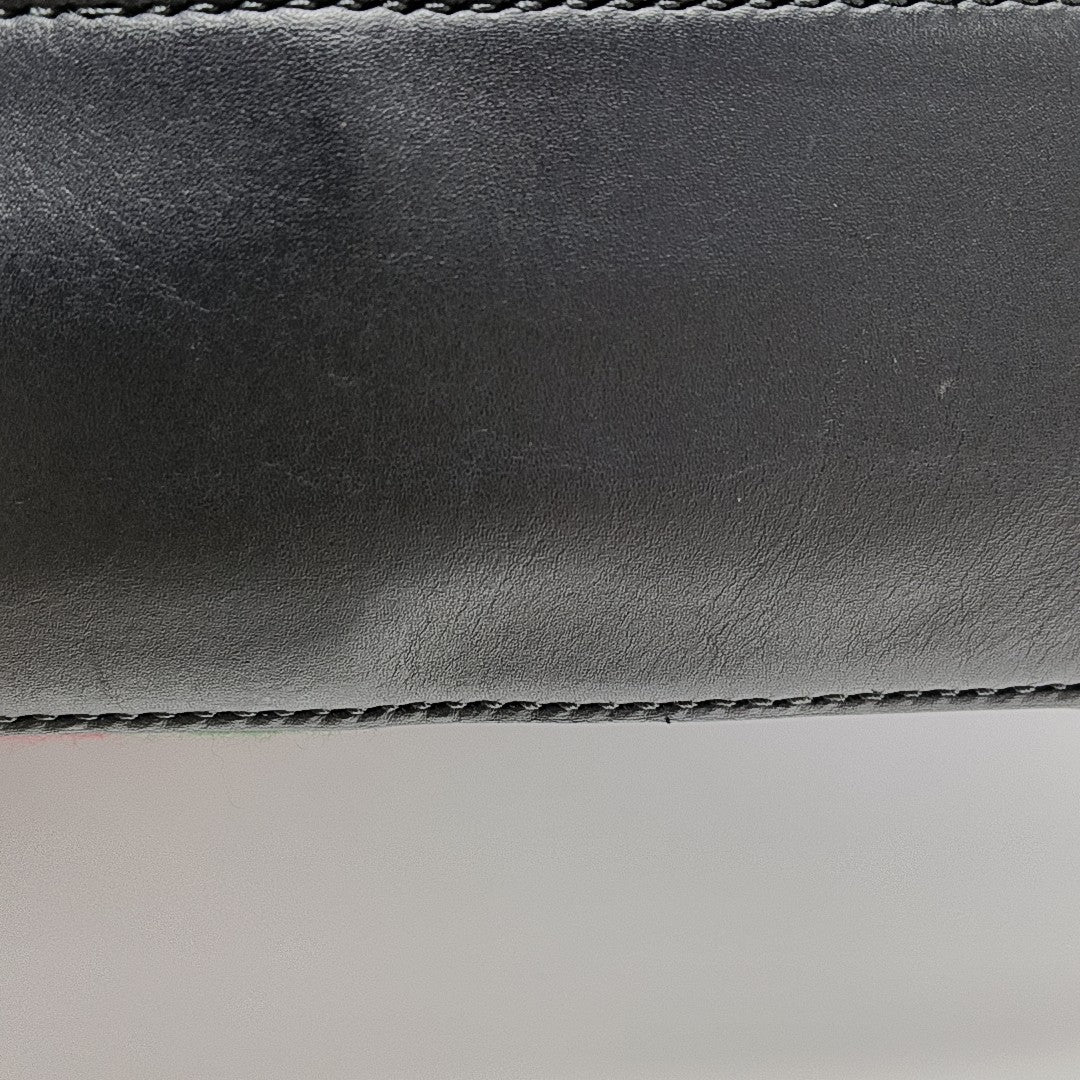 Calfskin Shoulder Bag Black