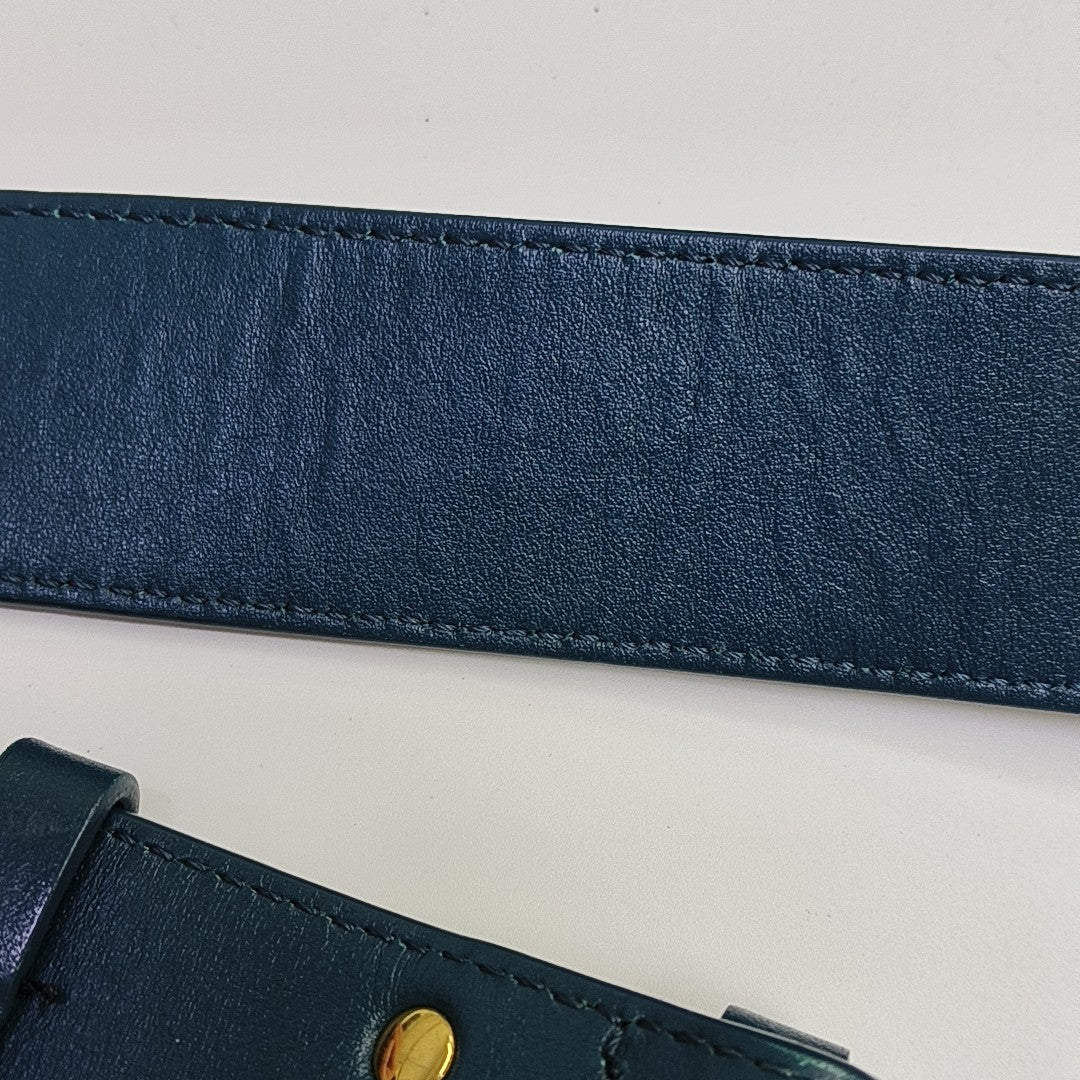 Chloé C Small Calfskin Blue