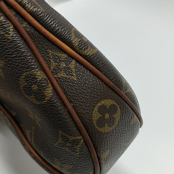 GALLIERA Monogram Coated Canvas Brown