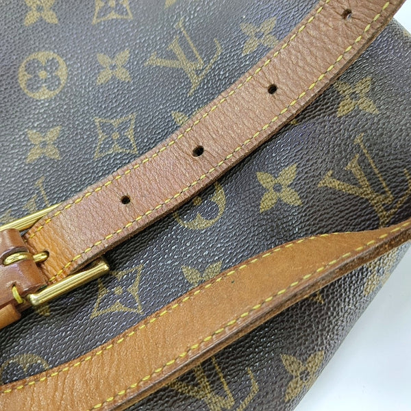 MUSETTE TANGO Monogram Coated Canvas Brown