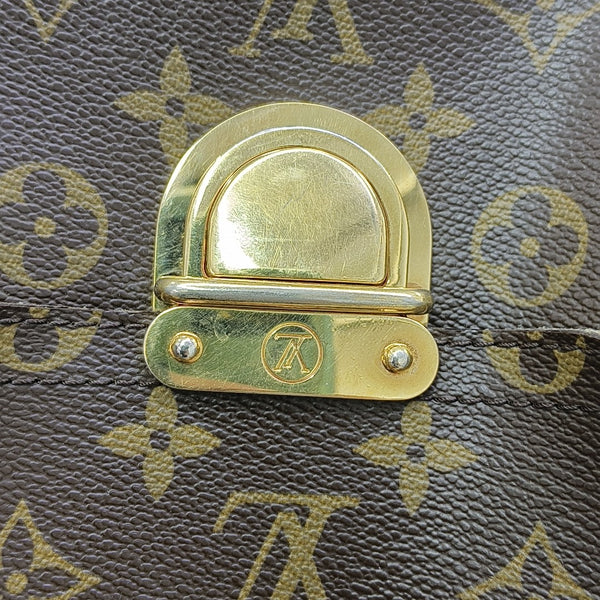 MANHATTAN GM Monogram Coated Canvas Brown