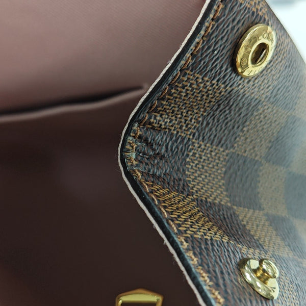 BOND STREET Damier Ebene Coated Canvas Brown