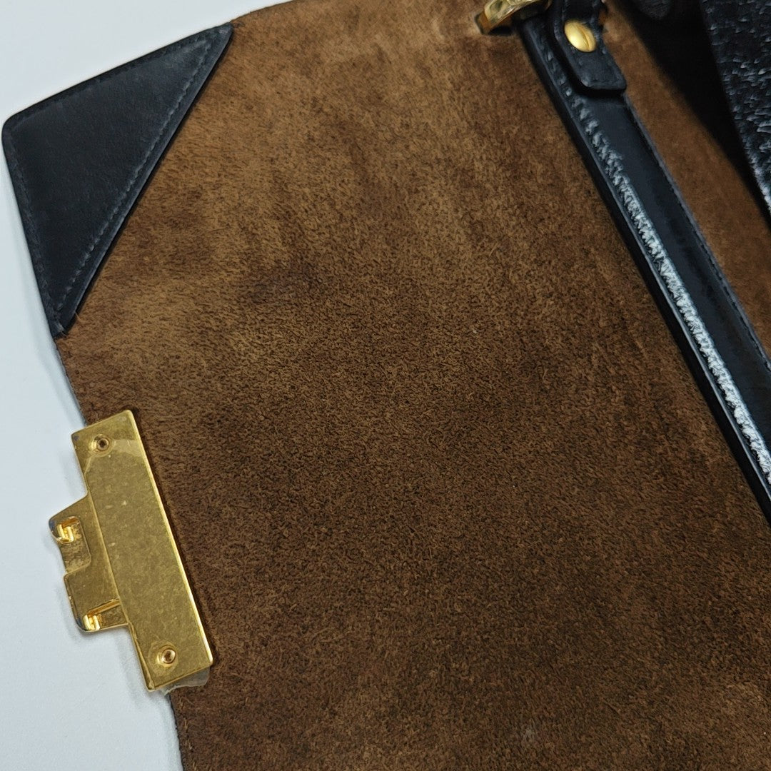 Kan U Small Lambskin Black