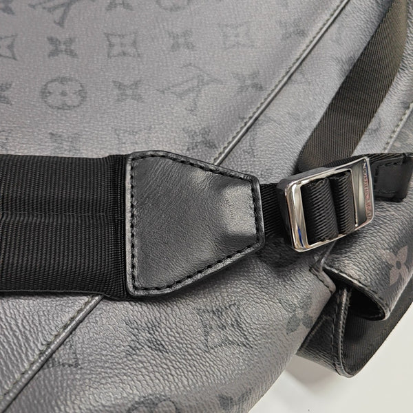 CHRISTOPHER Monogram Coated Canvas Gray