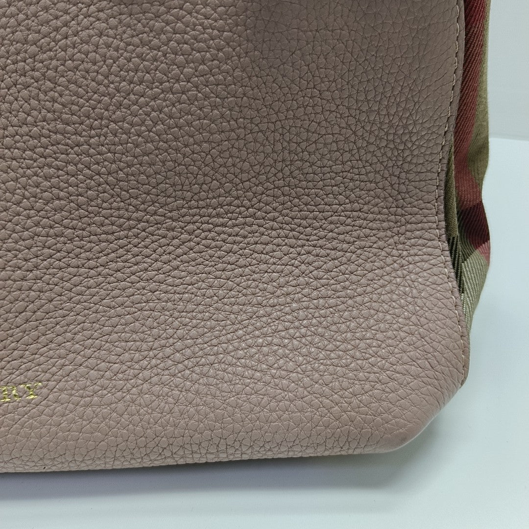 The Banner Small Calfskin Pink