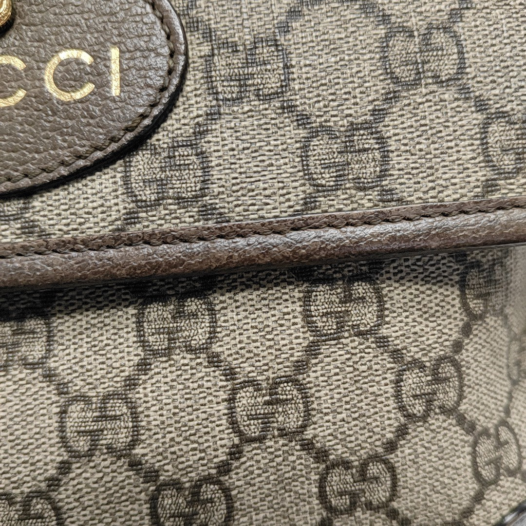 Neo Vintage Monogram Coated Canvas Beige