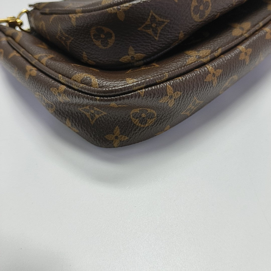 MULTI Monogram Coated Canvas Brown