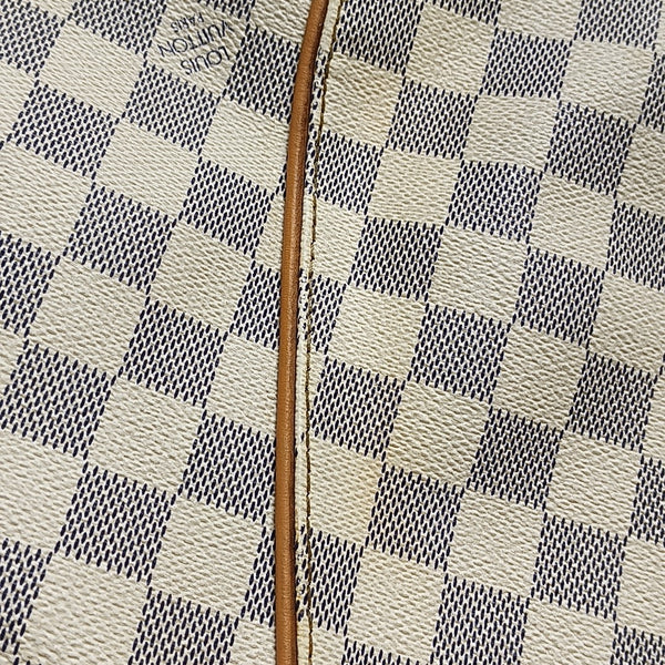GALLIERA GM Damier Azur Coated Canvas White