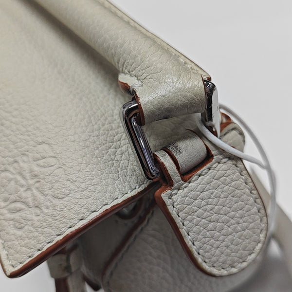 Puzzle Mini Calfskin White
