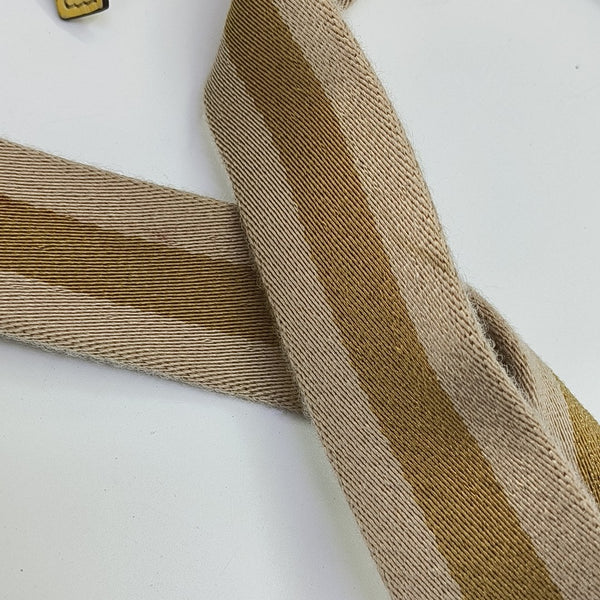 Monogram Coated Canvas Shoulder Bag Beige