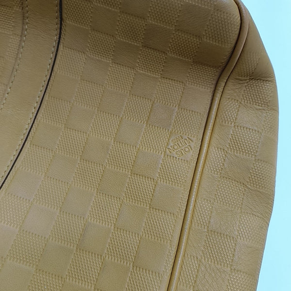 TADAO PM Damier Calfskin Yellow