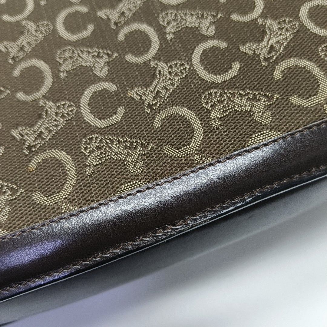 Canvas Shoulder Bag Brown