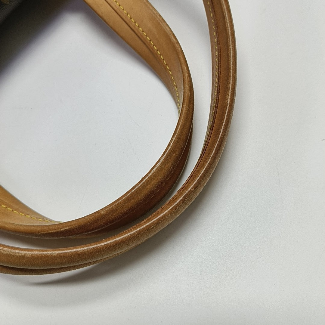 BEVERLY GM Monogram Coated Canvas Brown