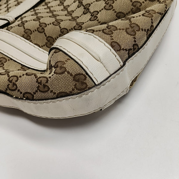 Monogram Canvas Tote Bag Brown
