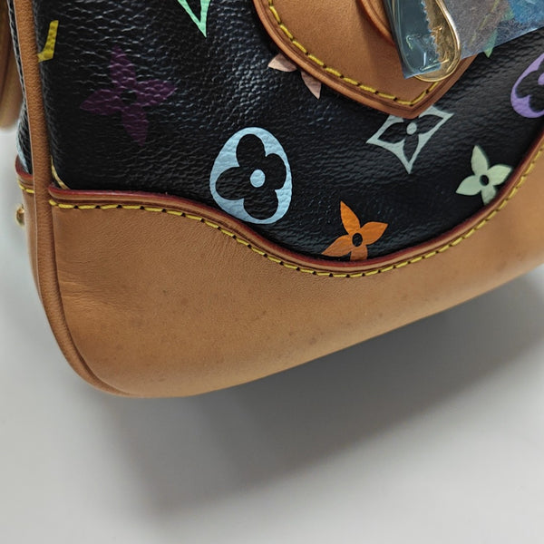 LV × TM CLAUDIA Monogram Coated Canvas Black