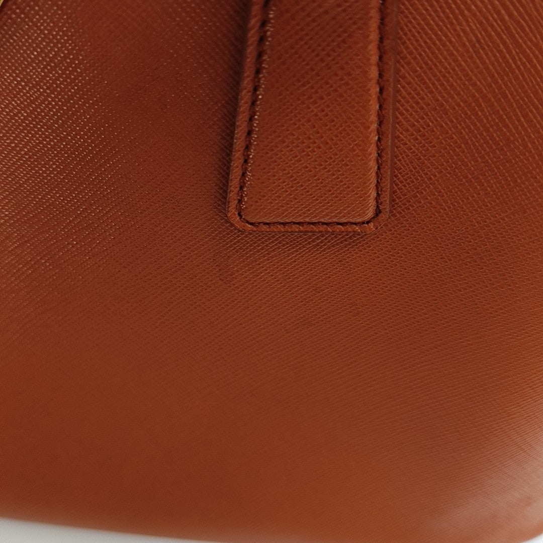 Promenade Saffiano Calfskin Orange