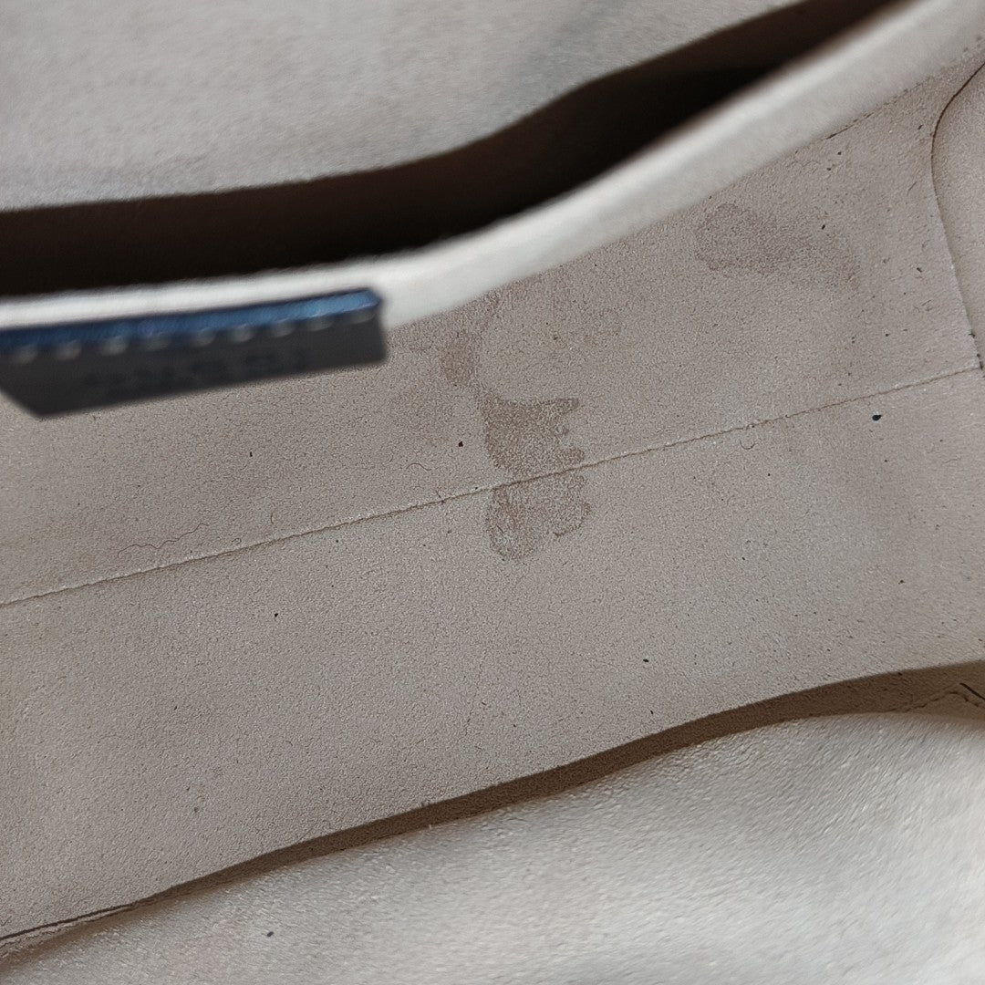 Padlock Small Monogram Coated Canvas Beige