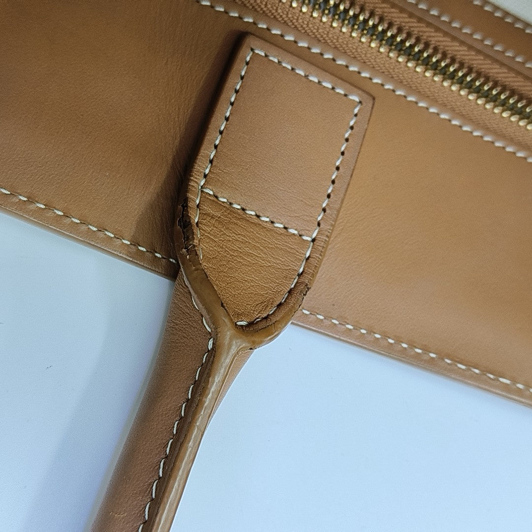 CABAS CELINE Medium Fabric White