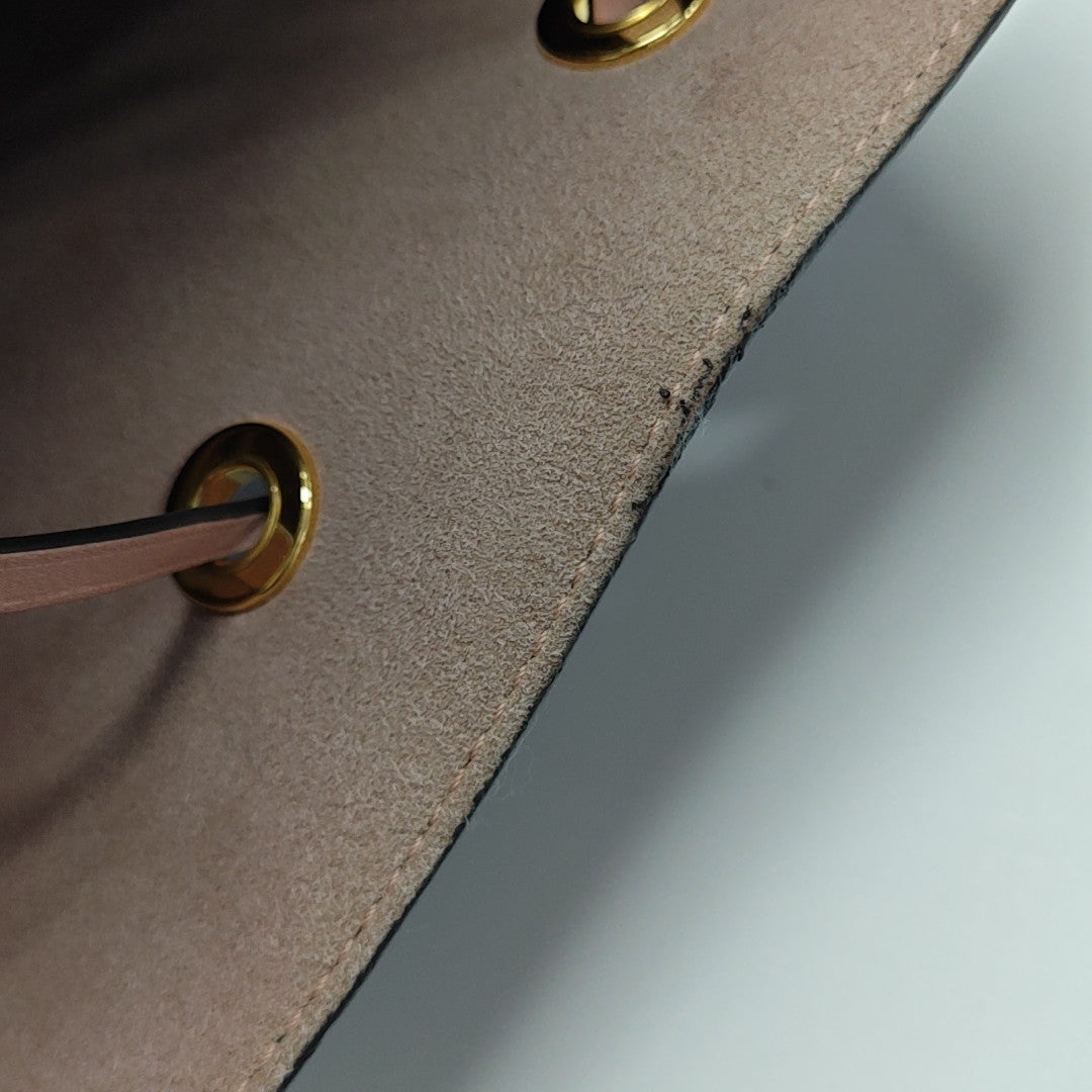NÉONOÉ MM Monogram Coated Canvas Brown