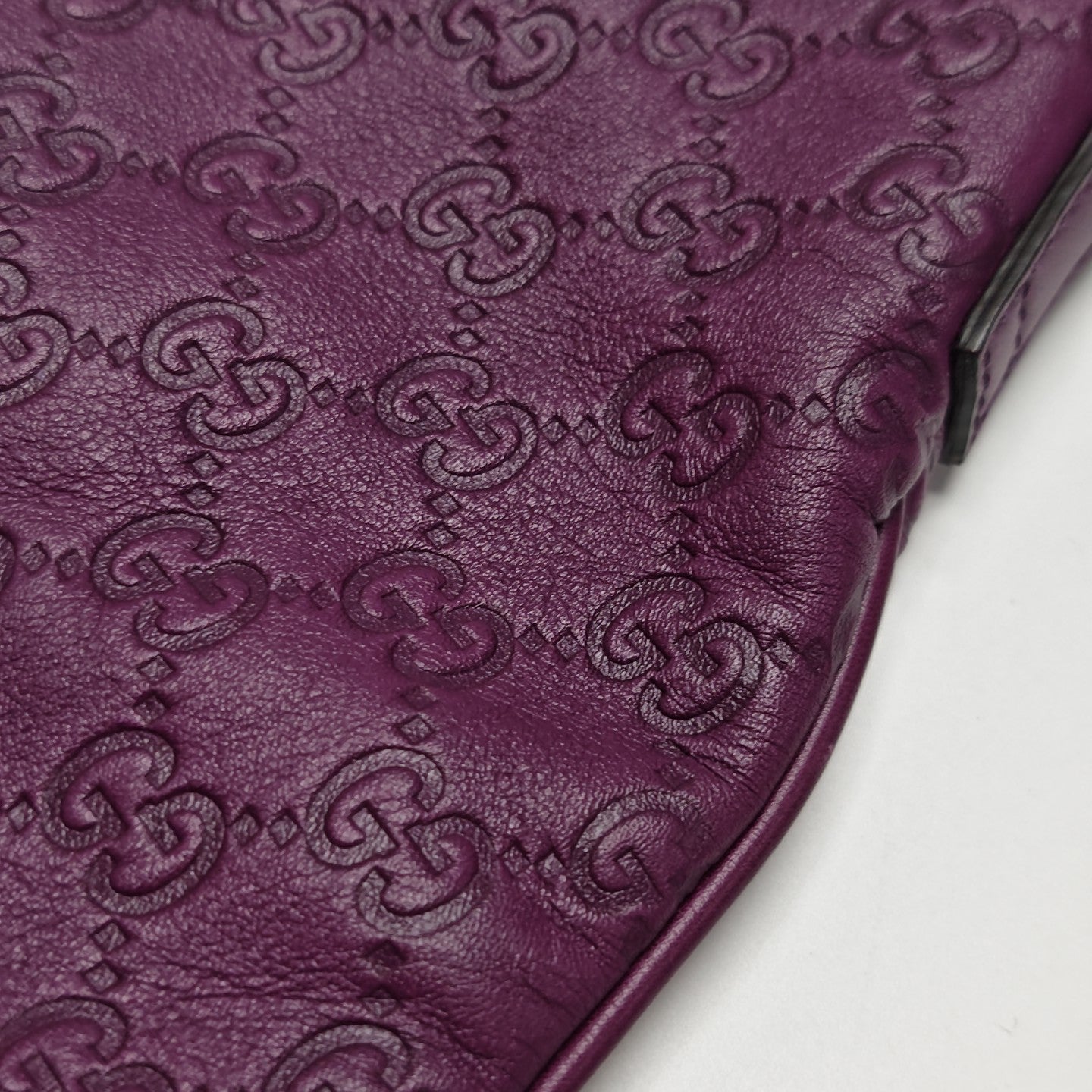 Britt Monogram Calfskin Purple
