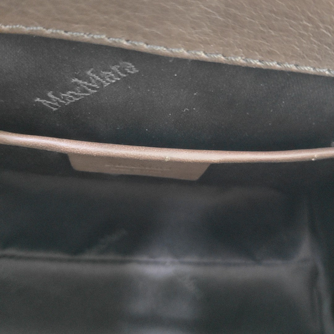 Calfskin Shoulder Bag Beige
