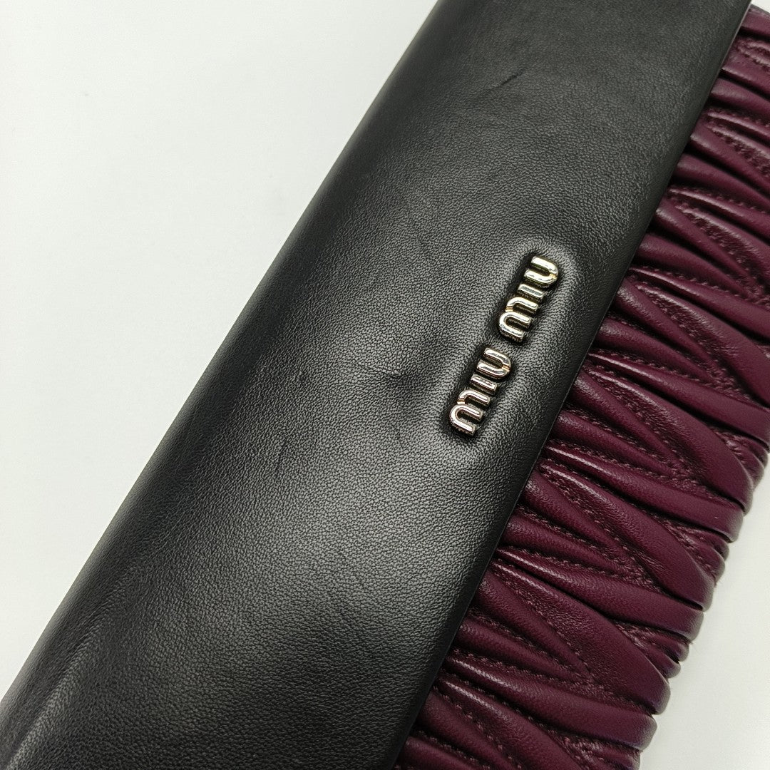 Crystal Quilted Lambskin Red