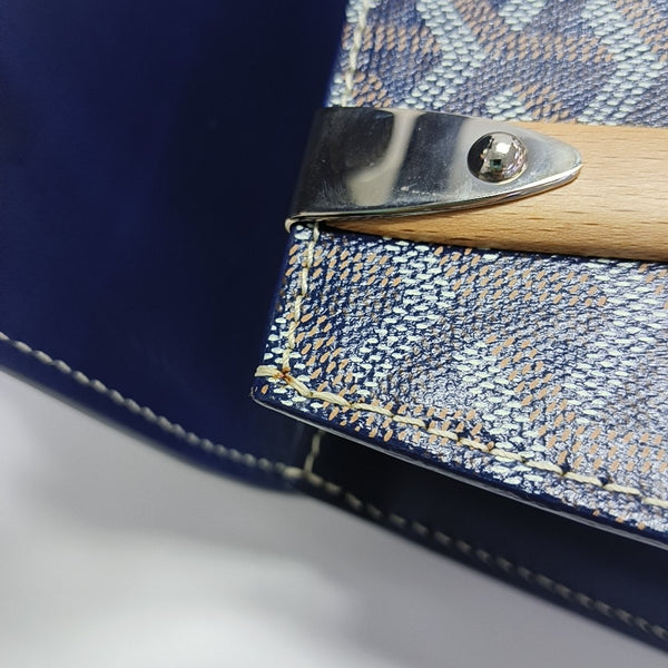 Saïgon PM Coated Canvas Blue