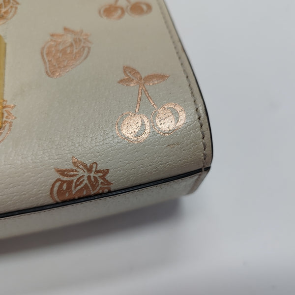 Padlock Small Calfskin White