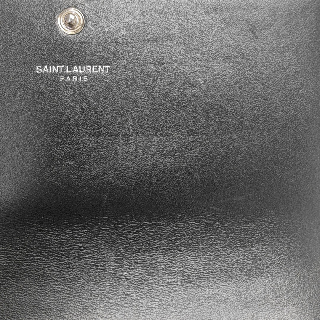KATE WOC Calfskin Black Wallet